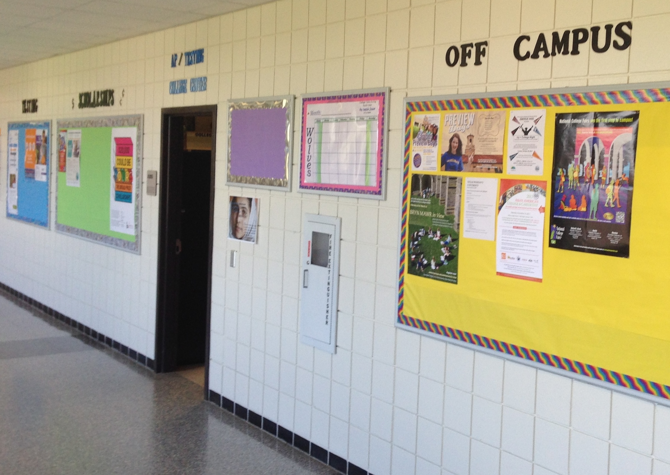 College Center Entrance